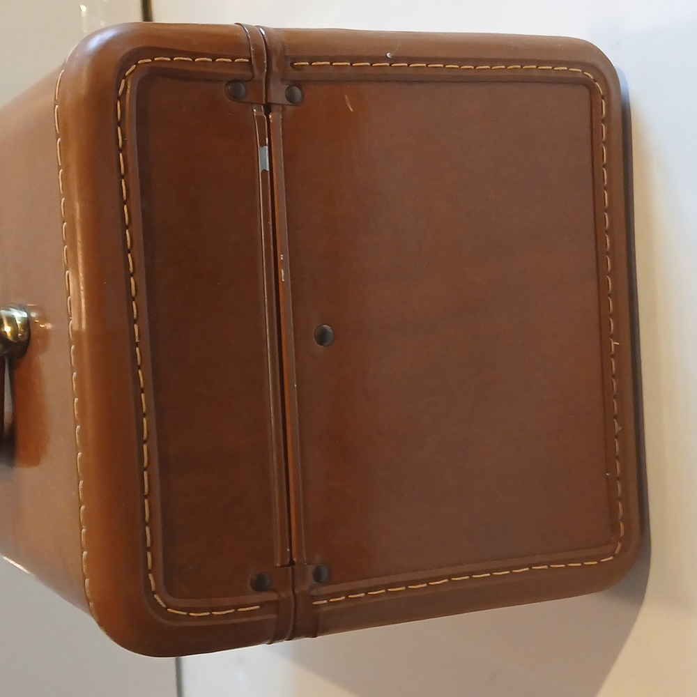 🧳 Vintage Samsonite Streamlite Vanity Travel Case Retro Train Makeup Luggage - Picture 9 of 14